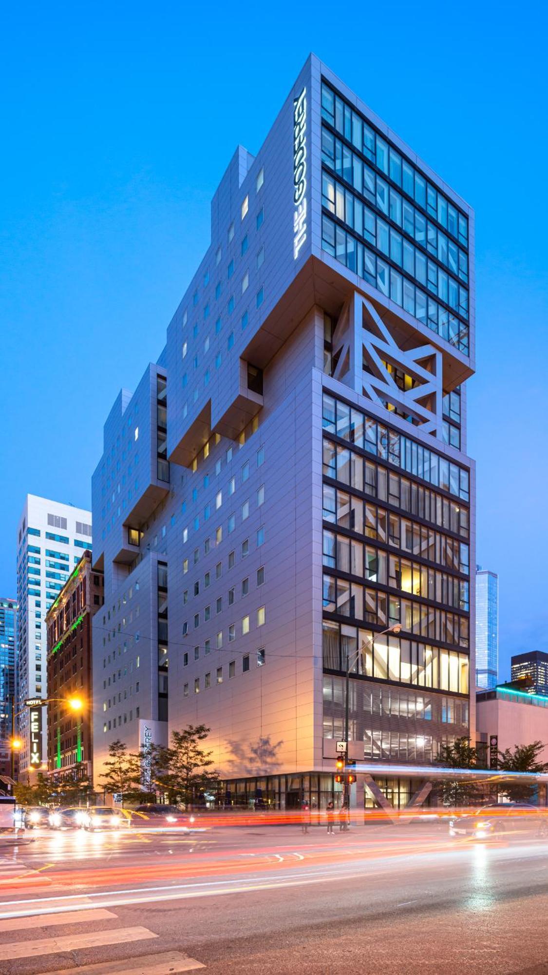 Godfrey Hotel Chicago Exterior foto