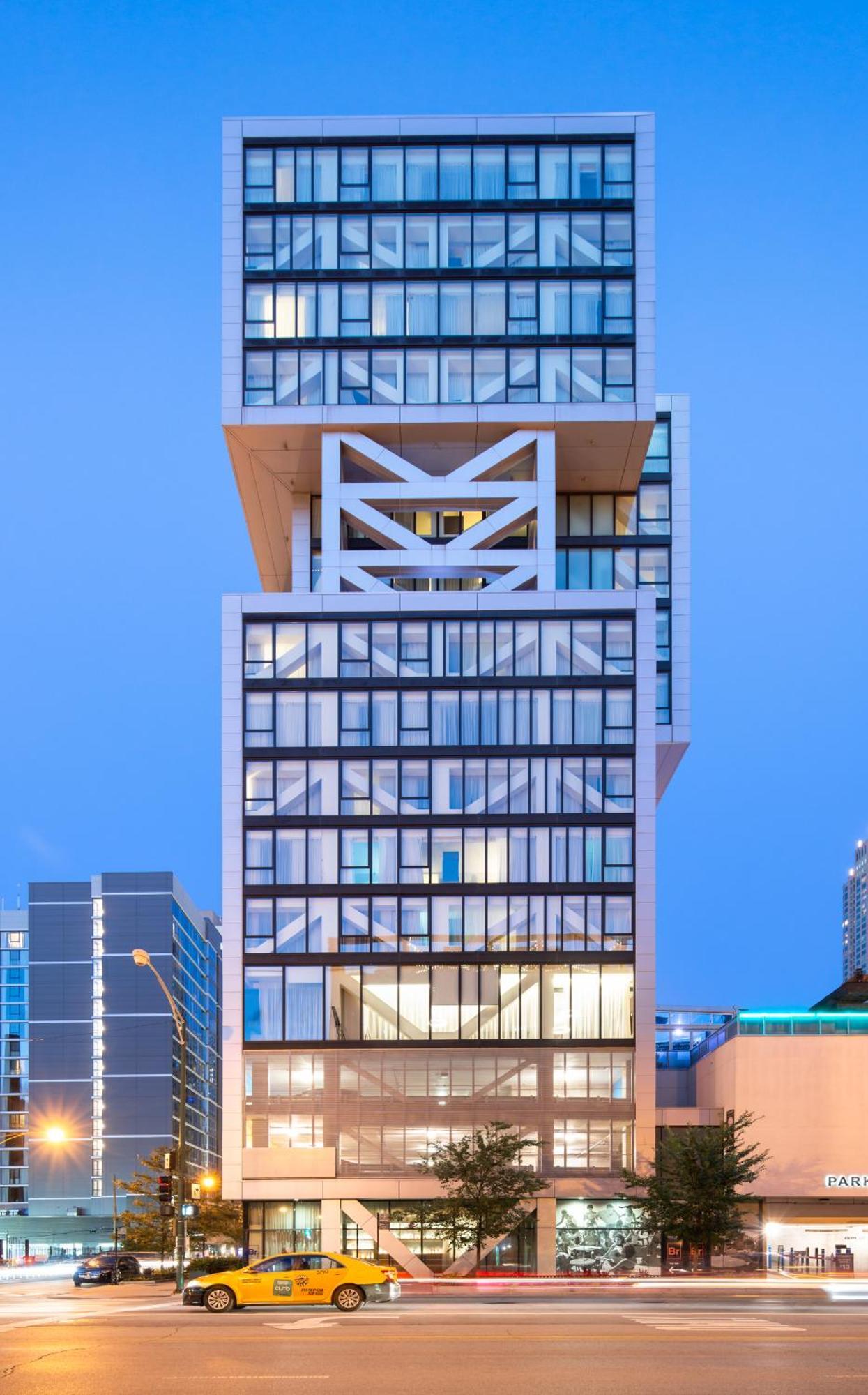 Godfrey Hotel Chicago Exterior foto