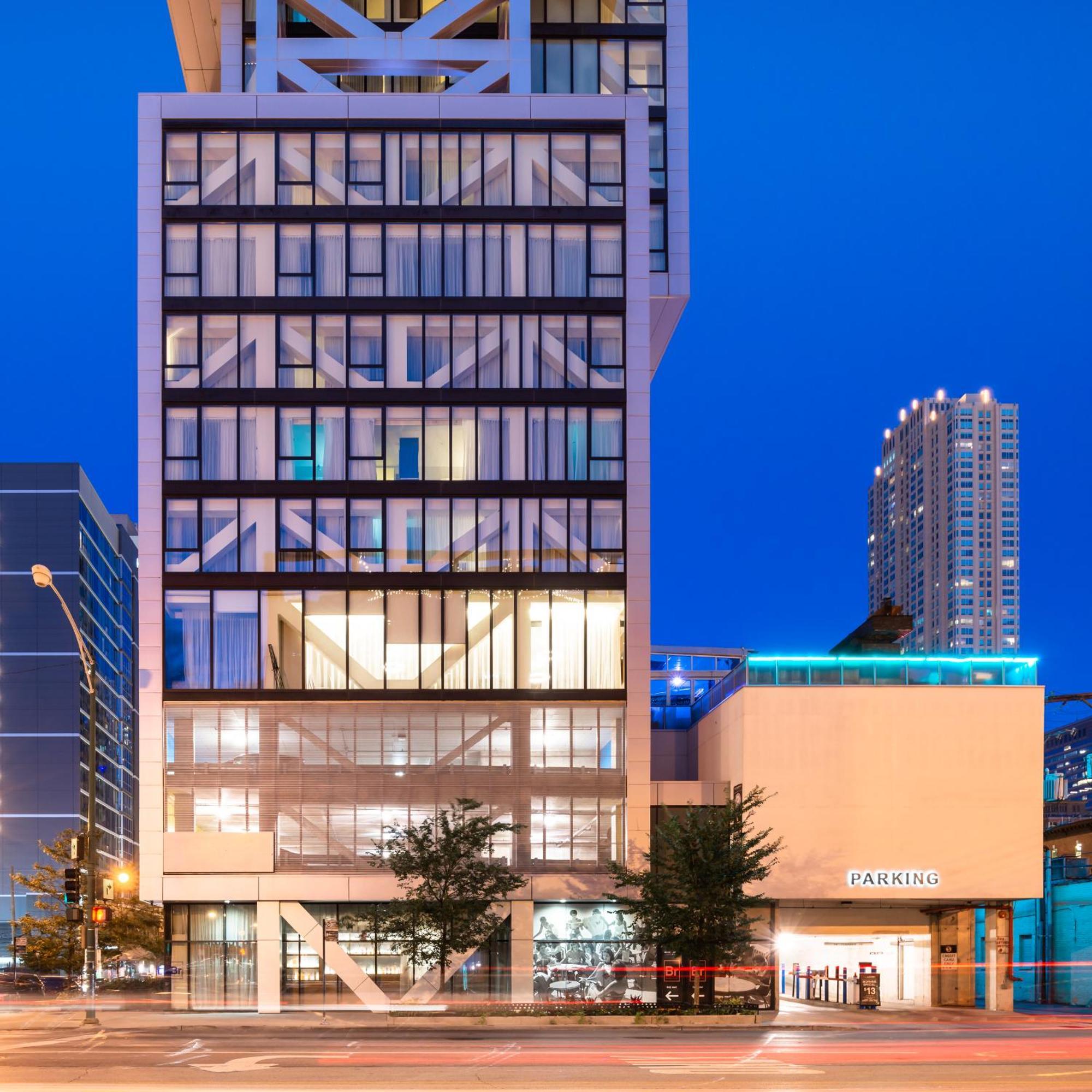 Godfrey Hotel Chicago Exterior foto