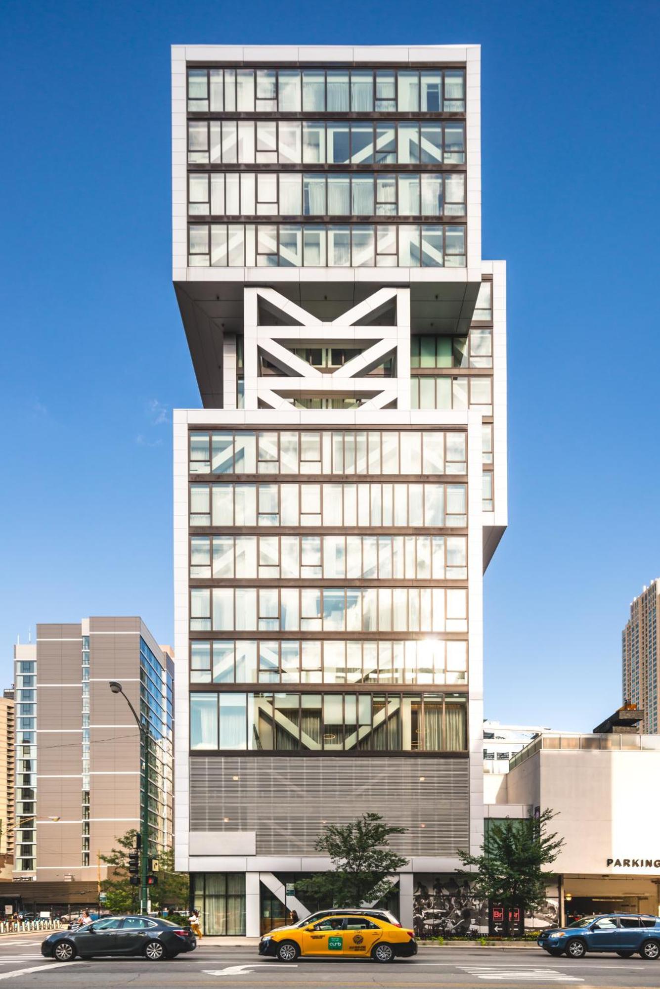 Godfrey Hotel Chicago Exterior foto